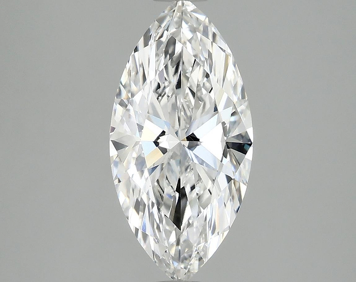 2.07 Carat Marquise Shaped Ideal Cut VVS2 IGI Certified Lab Grown Diamond