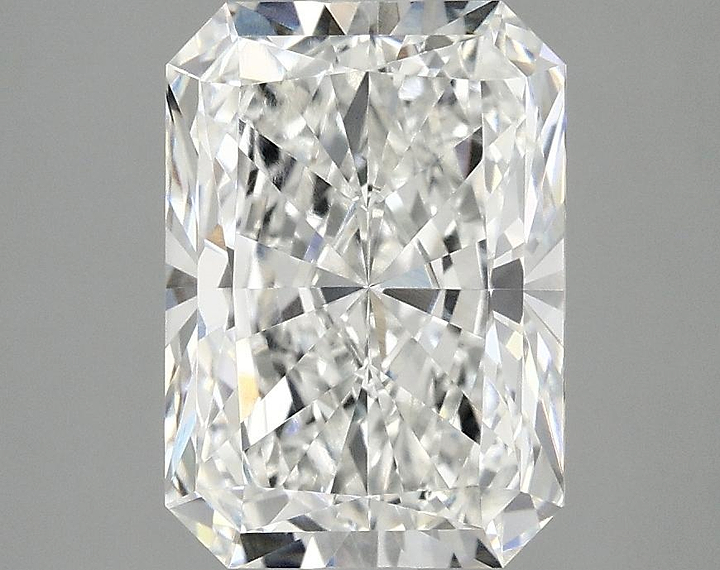 3.09 Carat Radiant Shaped Ideal Cut VVS2 IGI Certified Lab Grown Diamond