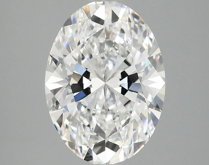 3.09 Carat Oval Shaped Ideal Cut VVS2 IGI Certified Lab Grown Diamond