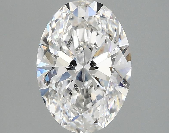 1.55 Carat Oval Shaped Ideal Cut VVS2 IGI Certified Lab Grown Diamond
