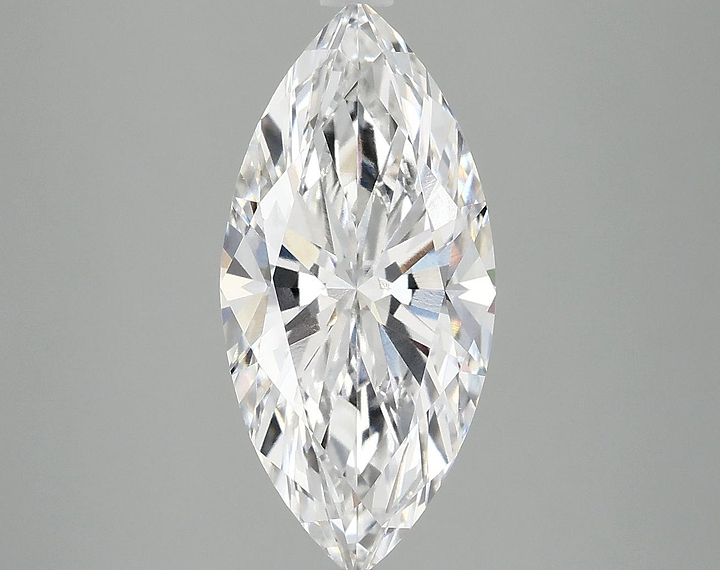 3.07 Carat Marquise Shaped Excellent Cut VS1 IGI Certified Lab Grown Diamond