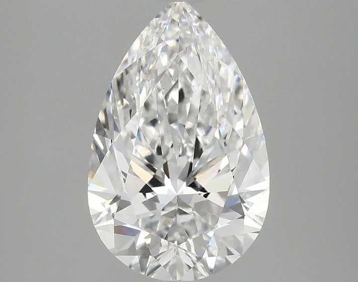 2.89 Carat Pear Shaped Ideal Cut VS1 IGI Certified Lab Grown Diamond