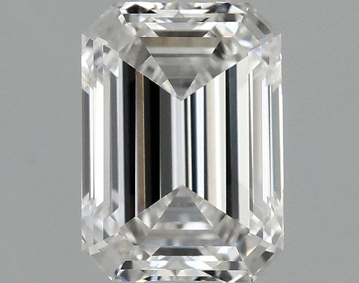 1.07 Carat Emerald Shaped Excellent Cut VVS2 IGI Certified Lab Grown Diamond