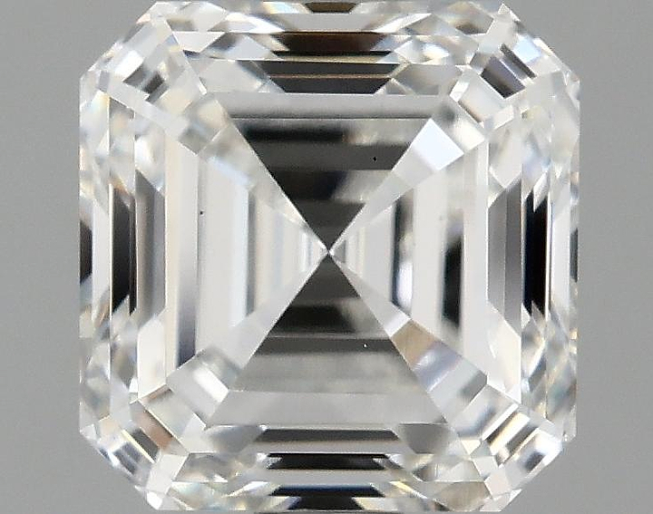 1.58 Carat Asscher Shaped Ideal Cut VS1 IGI Certified Lab Grown Diamond