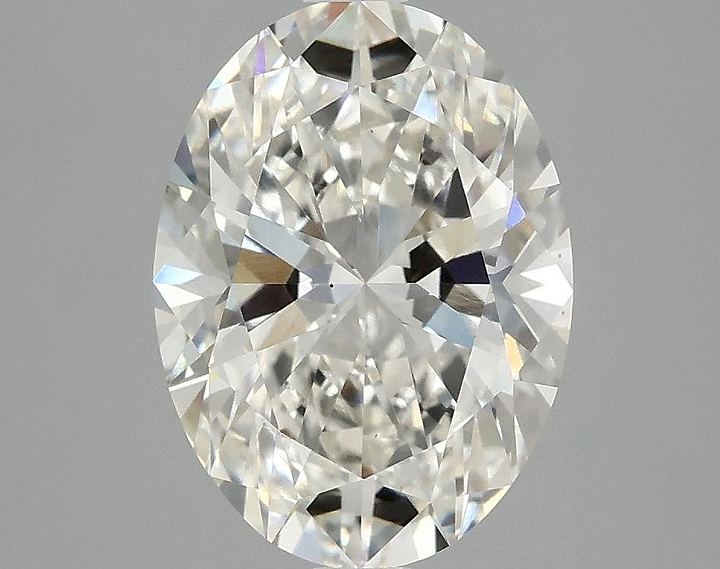 3.08 Carat Oval Shaped Excellent Cut VS2 IGI Certified Lab Grown Diamond