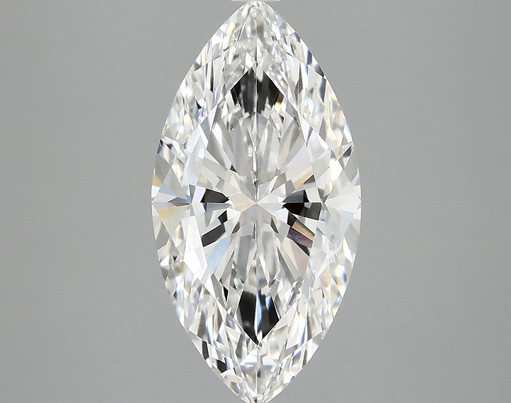 3.1 Carat Marquise Shaped Ideal Cut VVS2 IGI Certified Lab Grown Diamond