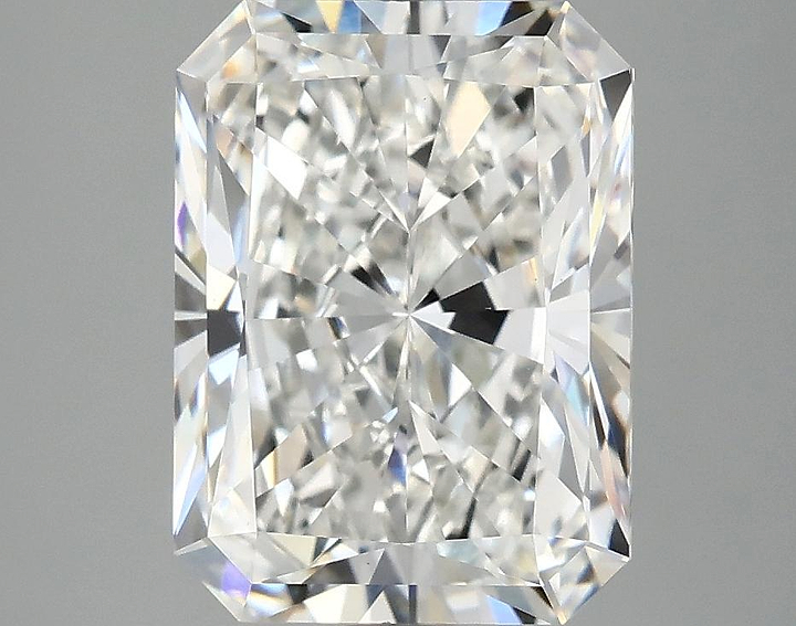 4.03 Carat Radiant Shaped Excellent Cut VVS2 IGI Certified Lab Grown Diamond
