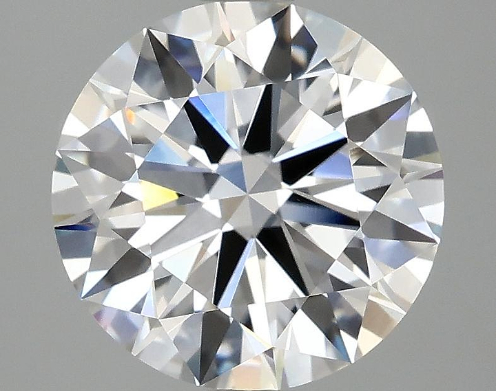 2.85 Carat Round Shaped Ideal Cut VVS2 IGI Certified Lab Grown Diamond