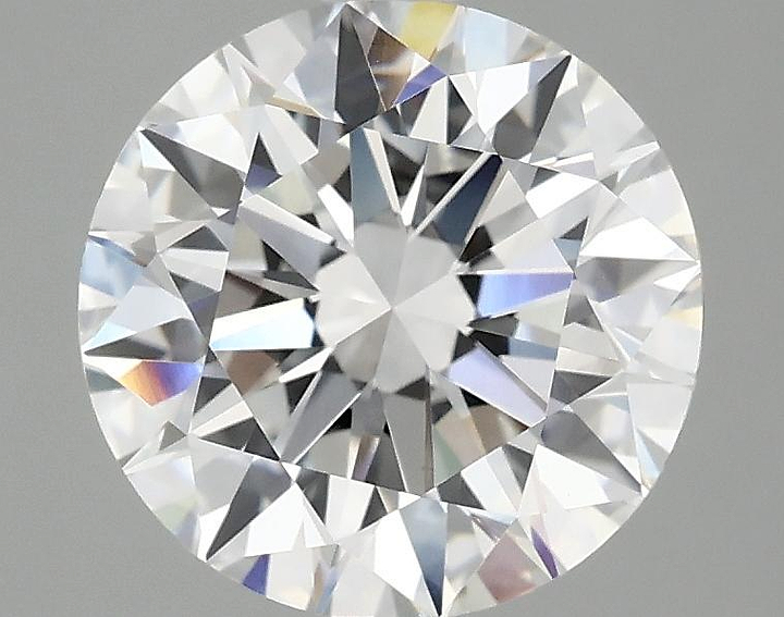 2.83 Carat Round Shaped Excellent Cut VVS2 IGI Certified Lab Grown Diamond