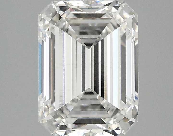 2.91 Carat Emerald Shaped Excellent Cut VS1 IGI Certified Lab Grown Diamond
