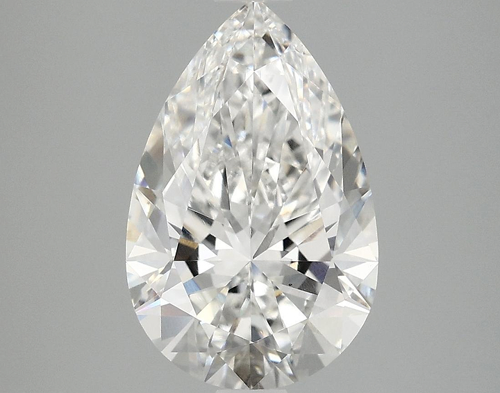 3.07 Carat Pear Shaped Ideal Cut VS1 IGI Certified Lab Grown Diamond