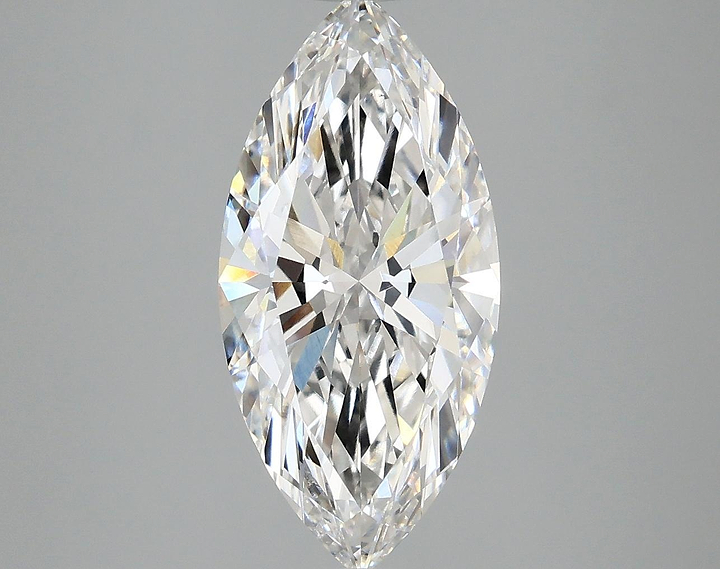 2.97 Carat Marquise Shaped Excellent Cut VS1 IGI Certified Lab Grown Diamond