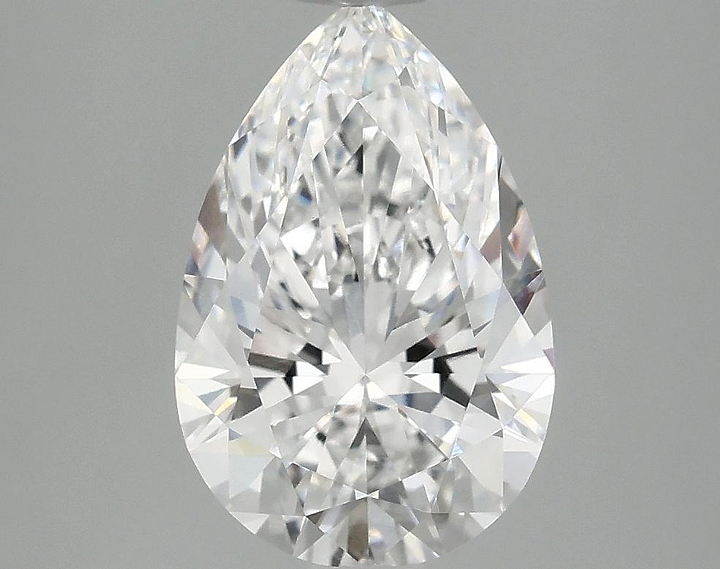 2.55 Carat Pear Shaped Excellent Cut VS1 IGI Certified Lab Grown Diamond