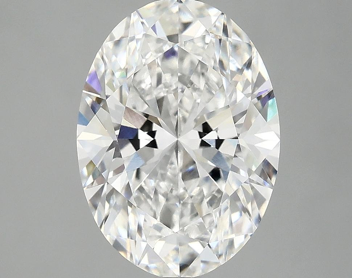 3.08 Carat Oval Shaped Ideal Cut VVS2 IGI Certified Lab Grown Diamond