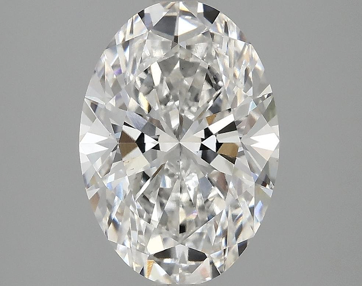 3.08 Carat Oval Shaped Ideal Cut VS2 IGI Certified Lab Grown Diamond