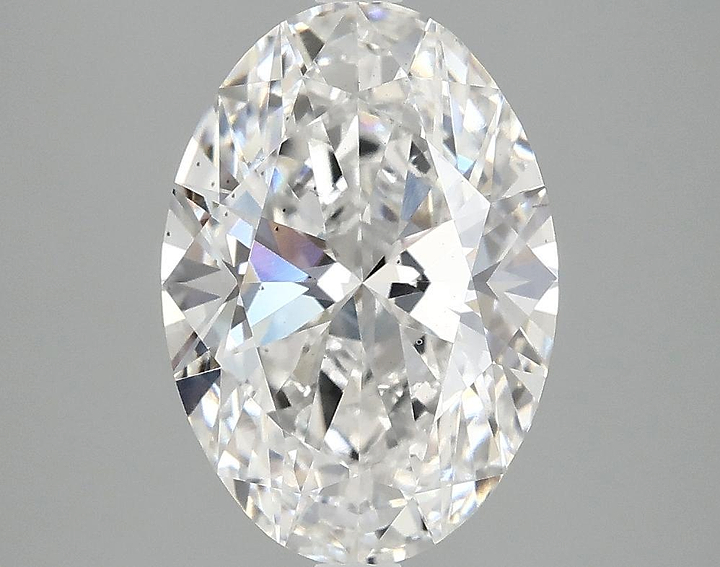 3.07 Carat Oval Shaped Ideal Cut SI1 IGI Certified Lab Grown Diamond