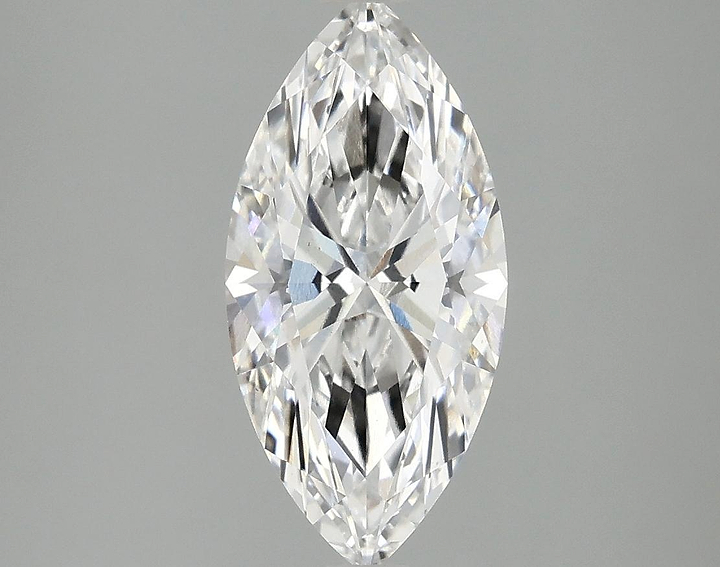 2.06 Carat Marquise Shaped Excellent Cut VS1 IGI Certified Lab Grown Diamond