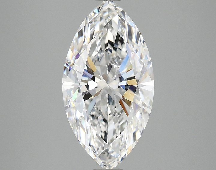 3.0 Carat Marquise Shaped Excellent Cut VVS2 IGI Certified Lab Grown Diamond