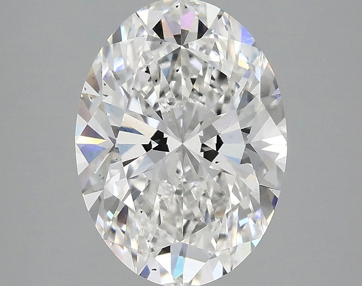 3.07 Carat Oval Shaped Excellent Cut SI1 IGI Certified Lab Grown Diamond