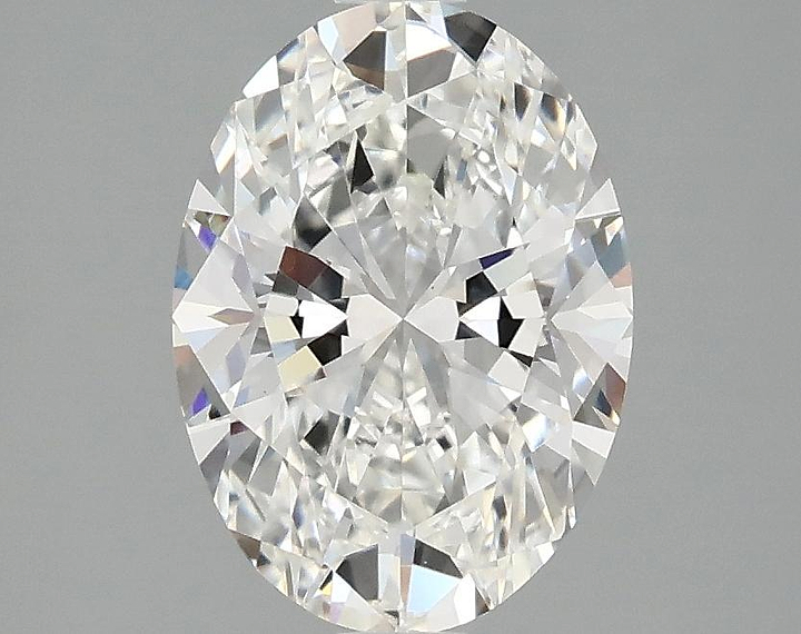 3.09 Carat Oval Shaped Excellent Cut VVS2 IGI Certified Lab Grown Diamond