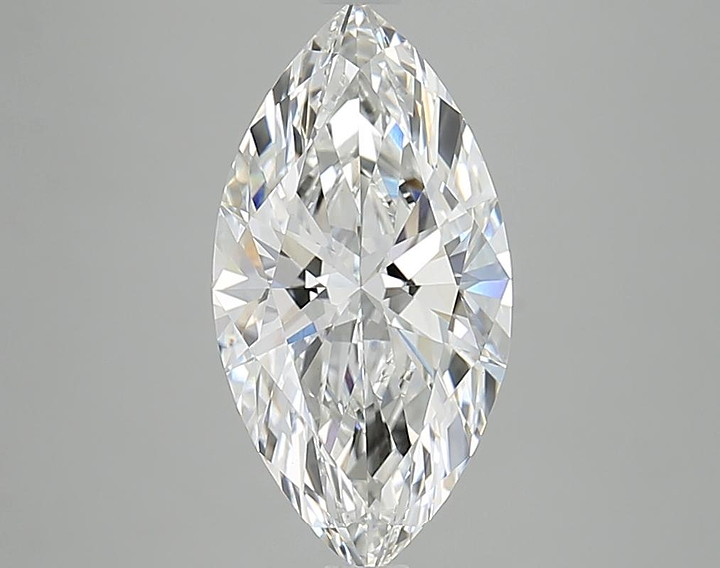 3.01 Carat Marquise Shaped Ideal Cut VVS2 IGI Certified Lab Grown Diamond