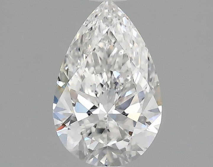 1.0 Carat Pear Shaped Ideal Cut VS2 IGI Certified Lab Grown Diamond