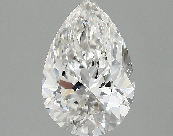 1.57 Carat Pear Shaped Excellent Cut VVS2 IGI Certified Lab Grown Diamond