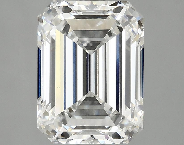 3.09 Carat Emerald Shaped Excellent Cut VS1 IGI Certified Lab Grown Diamond