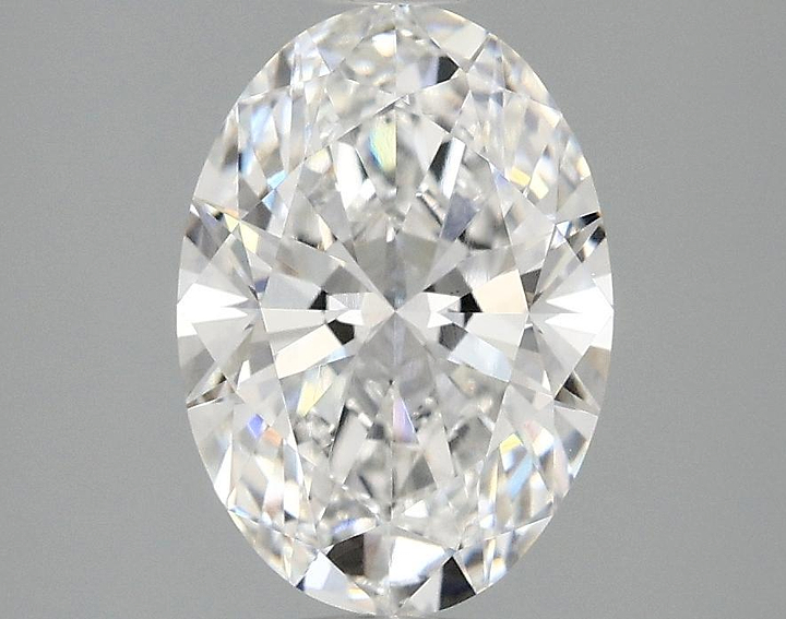 2.09 Carat Oval Shaped Ideal Cut VVS2 IGI Certified Lab Grown Diamond