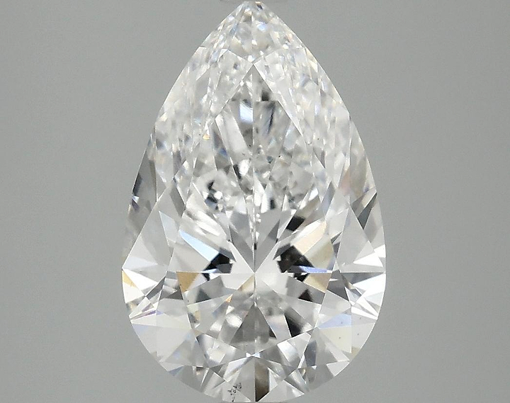 3.0 Carat Pear Shaped Ideal Cut VS2 IGI Certified Lab Grown Diamond