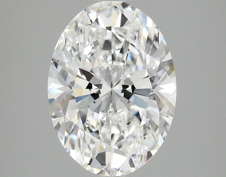 3.08 Carat Oval Shaped Excellent Cut VVS2 IGI Certified Lab Grown Diamond
