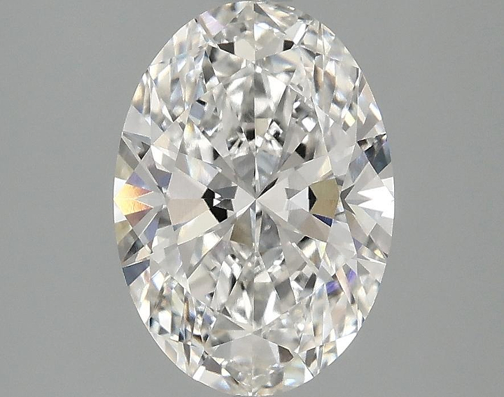 2.05 Carat Oval Shaped Ideal Cut VVS2 IGI Certified Lab Grown Diamond