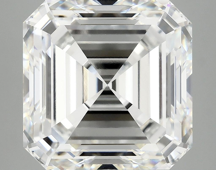 10.01 Carat Asscher Shaped Ideal Cut VVS2 IGI Certified Lab Grown Diamond