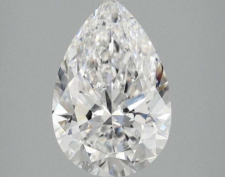 3.07 Carat Pear Shaped Excellent Cut VS1 IGI Certified Lab Grown Diamond