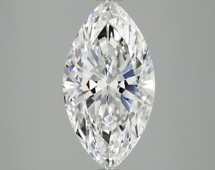 3.08 Carat Marquise Shaped Excellent Cut VS1 IGI Certified Lab Grown Diamond