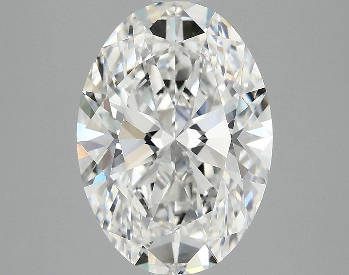 3.03 Carat Oval Shaped Ideal Cut VVS2 IGI Certified Lab Grown Diamond