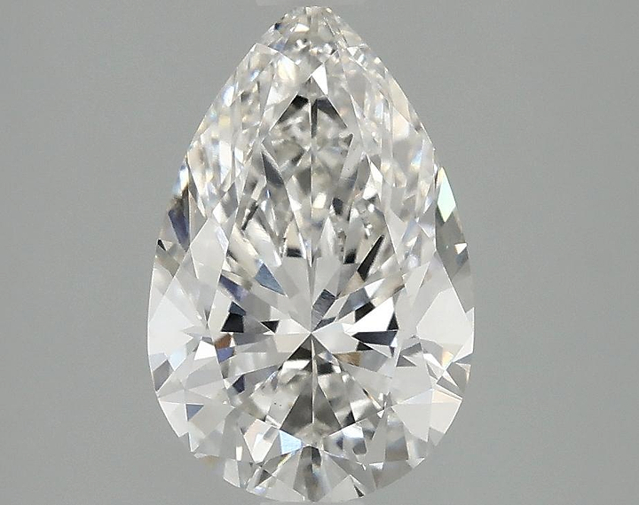 2.01 Carat Pear Shaped Ideal Cut VS1 IGI Certified Lab Grown Diamond