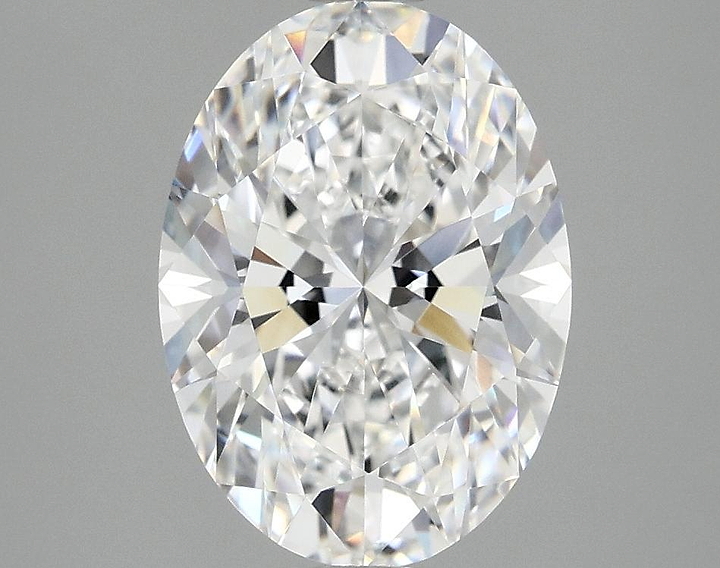3.03 Carat Oval Shaped Ideal Cut VVS2 IGI Certified Lab Grown Diamond