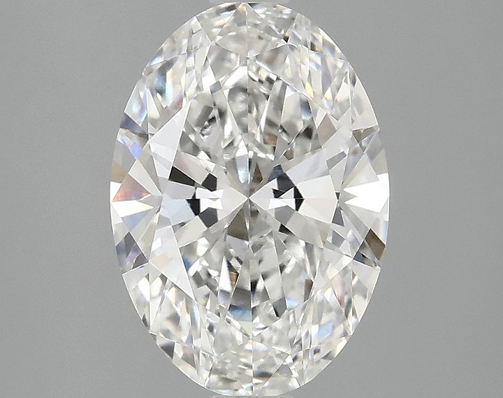 2.44 Carat Oval Shaped Ideal Cut VVS2 IGI Certified Lab Grown Diamond