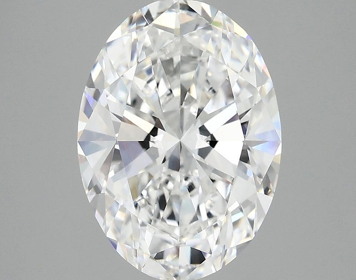 3.03 Carat Oval Shaped Ideal Cut VVS2 IGI Certified Lab Grown Diamond