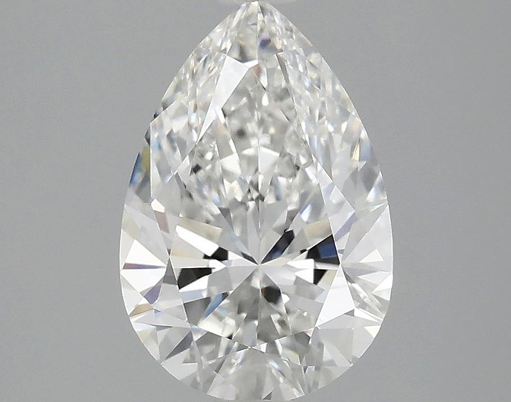 1.97 Carat Pear Shaped Excellent Cut VVS2 IGI Certified Lab Grown Diamond