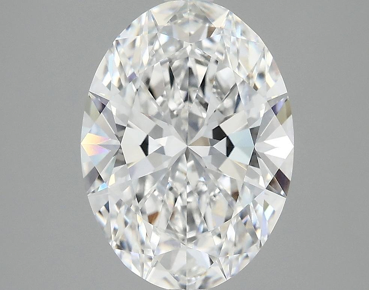 3.07 Carat Oval Shaped Ideal Cut VVS2 IGI Certified Lab Grown Diamond