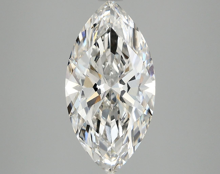3.1 Carat Marquise Shaped Ideal Cut VVS2 IGI Certified Lab Grown Diamond