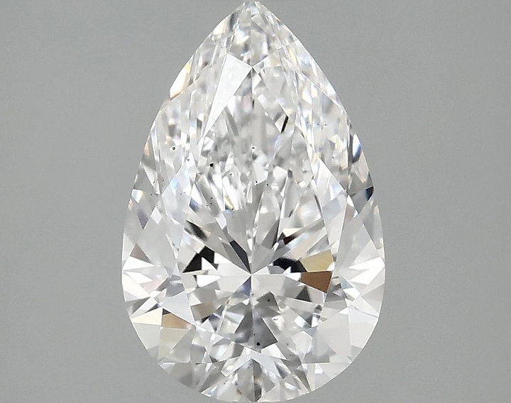 2.09 Carat Pear Shaped Ideal Cut VS2 IGI Certified Lab Grown Diamond