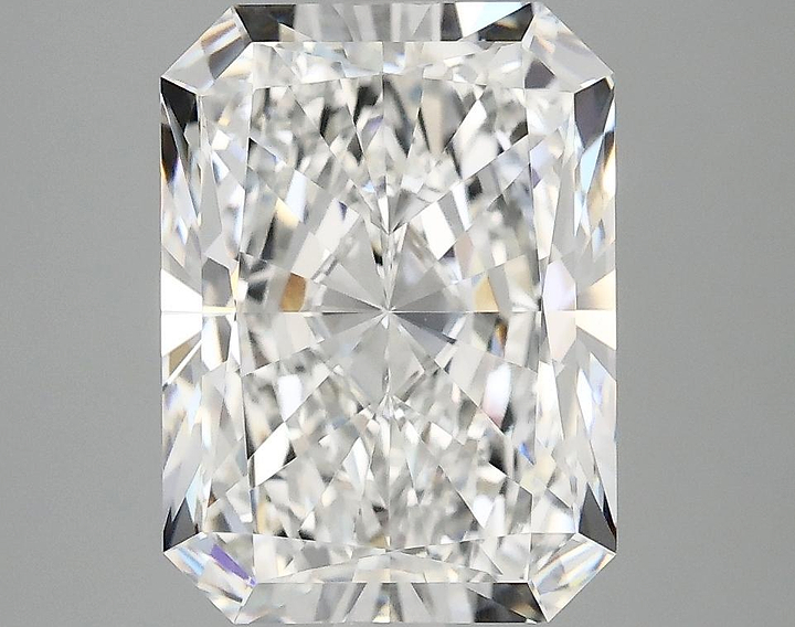 3.73 Carat Radiant Shaped Excellent Cut VVS2 IGI Certified Lab Grown Diamond