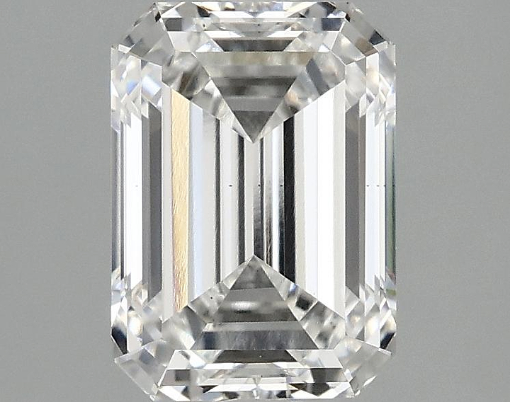 2.06 Carat Emerald Shaped Ideal Cut VS2 IGI Certified Lab Grown Diamond