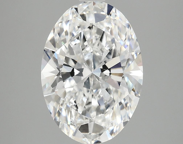3.09 Carat Oval Shaped Ideal Cut VVS2 IGI Certified Lab Grown Diamond