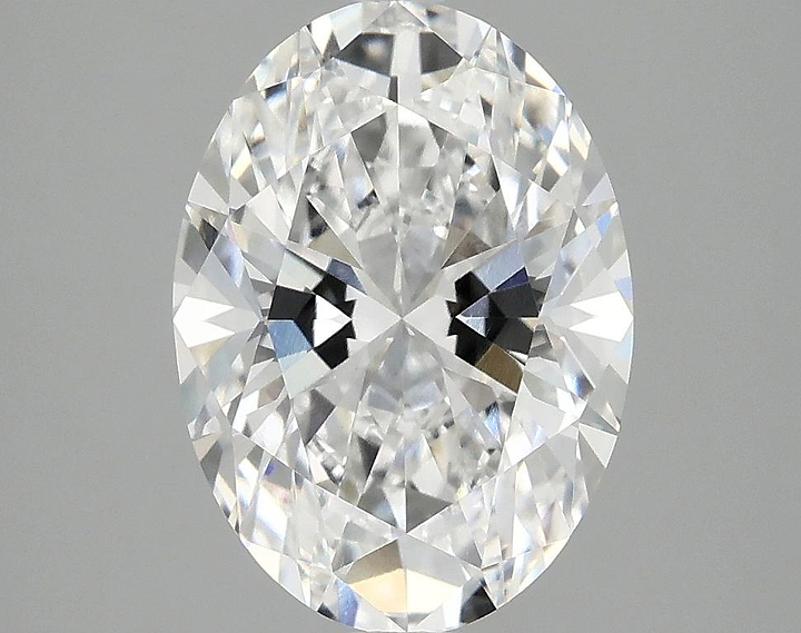 3.09 Carat Oval Shaped Ideal Cut VVS2 IGI Certified Lab Grown Diamond