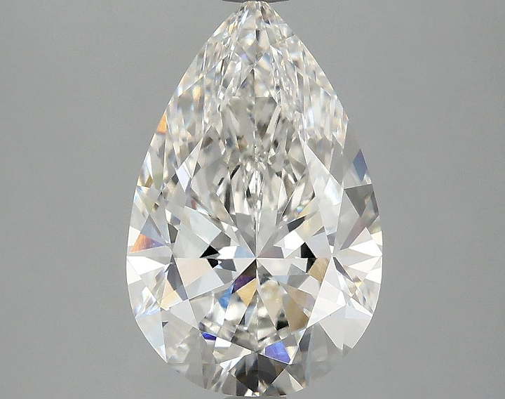3.09 Carat Pear Shaped Ideal Cut VS1 IGI Certified Lab Grown Diamond