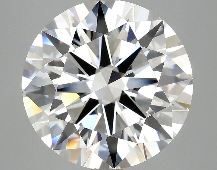 5.58 Carat Round Shaped Ideal Cut VVS2 IGI Certified Lab Grown Diamond